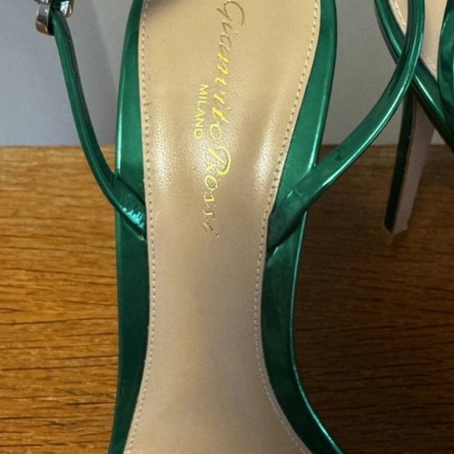 Gianvito Rossi sandal new, size 38.5, green