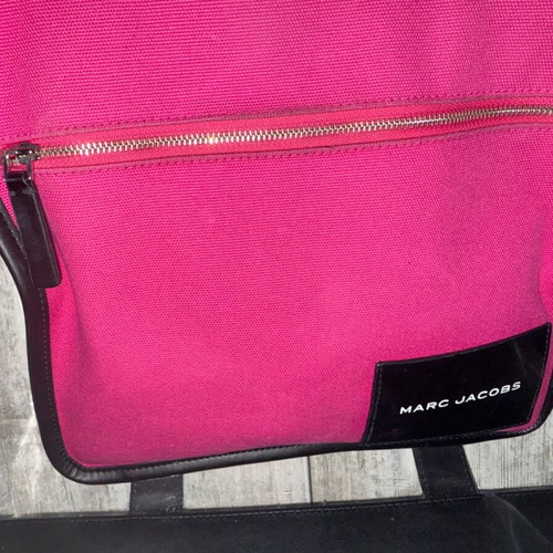 Marc Jacobs The Mesh Tote Bag shoulder bag like new, black and pink