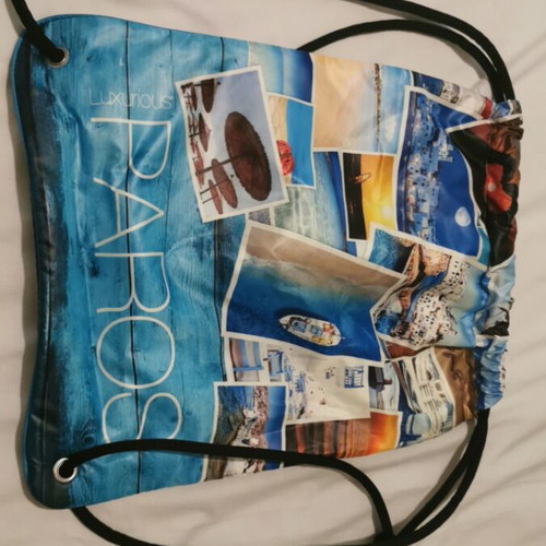 Backbag Paros blue, like new