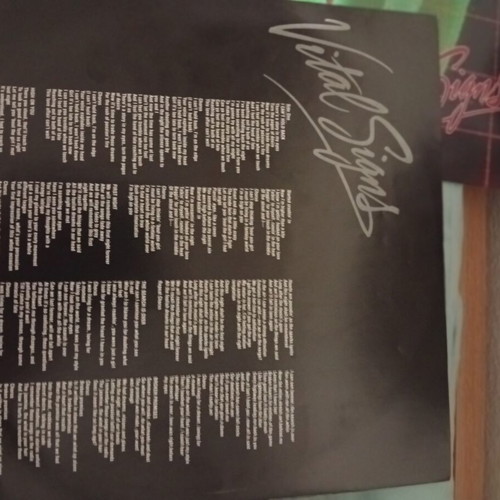 Survivor Vital Signs vinyl record 1984 near mint