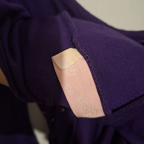 Dress Medium purple, viscose 90%, like new