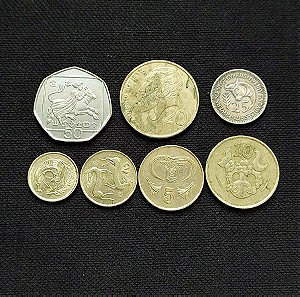 ΚΎΠΡΟΣ. 7 νομίσματα