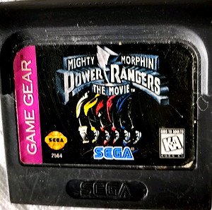 SEGA GG GAME GEAR POWER RANGERS THE MOVIE