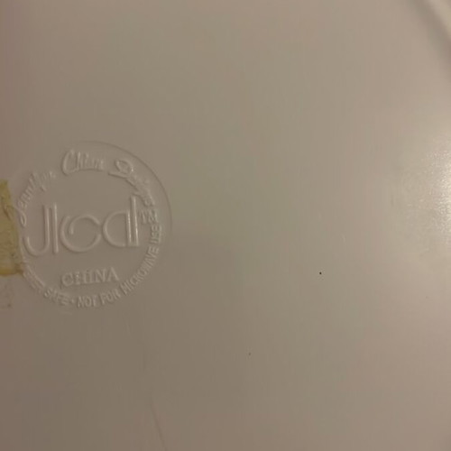 Fruit bowls with checkered pattern, two, like new