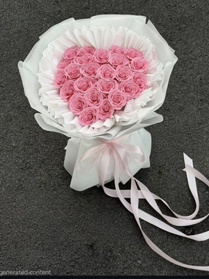 Handmade soap rose bouquet