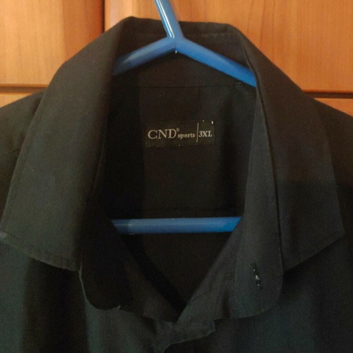 CND men's shirt black 3XL like new