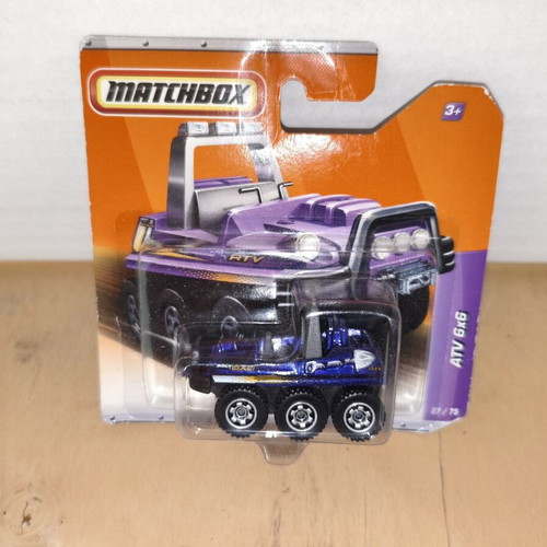 Matchbox Diecast ATV 6x6 1:64 Scale New