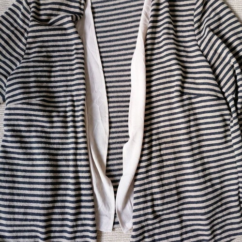 Eugen Klein Women's Knitted Cardigan Like New, Beige, Size XXL