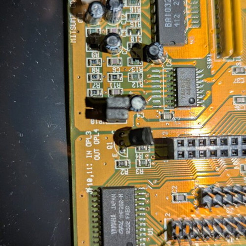 LXYCON LSO-320 Sound Booster Pro ISA 16 BIT sound card used