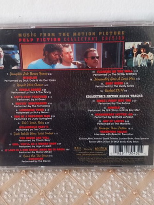Pulp Fiction CD soundtrack