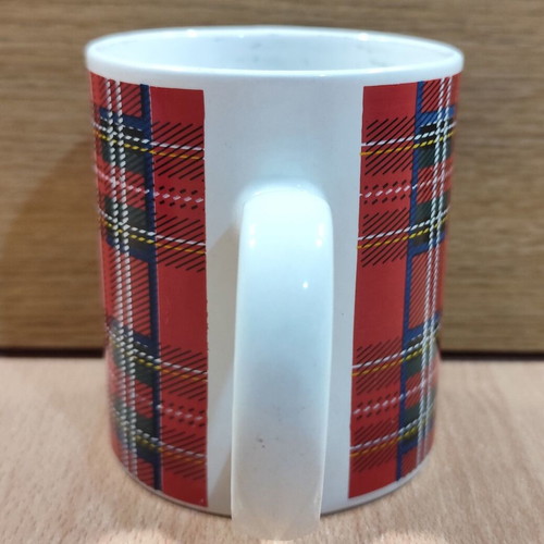 Johnnie Walker Scotch Whisky Ceramic Mug used, vintage advertising