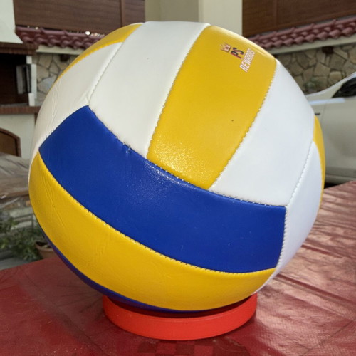 Volleyball ball brand new, tricolor