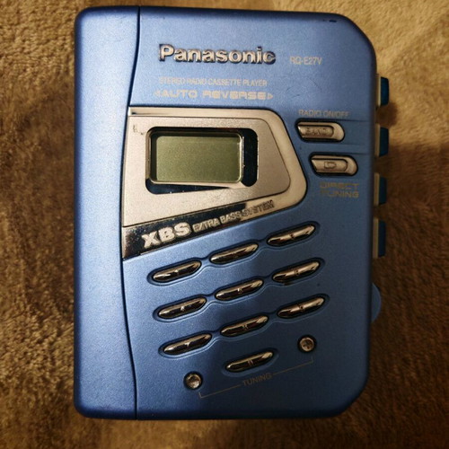 Panasonic rq-e27v Walkman used, radio only