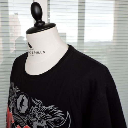 AC/DC Black Ice 2020 men's t-shirt like new, size XL/XXL, black