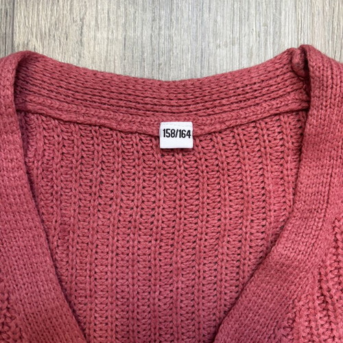 Girls' colorful cardigan sweater