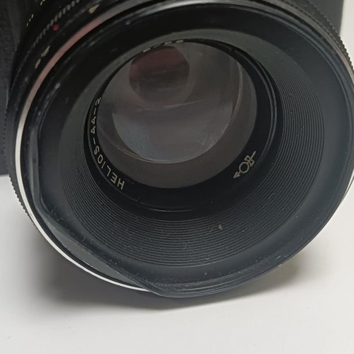Zenit film camera used, functional, with wear