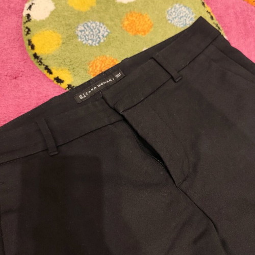 Zara pants used, size S, black
