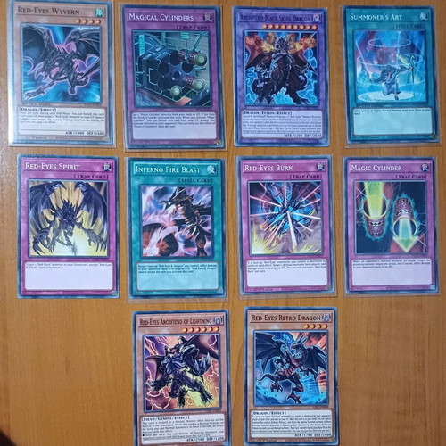 Yu Gi Oh! pack of 10 cards in excellent condition