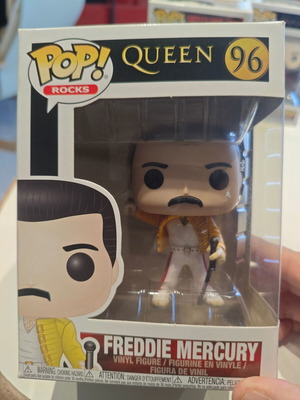 Funko Pop Rocks #96 Queen Freddie Mercury new