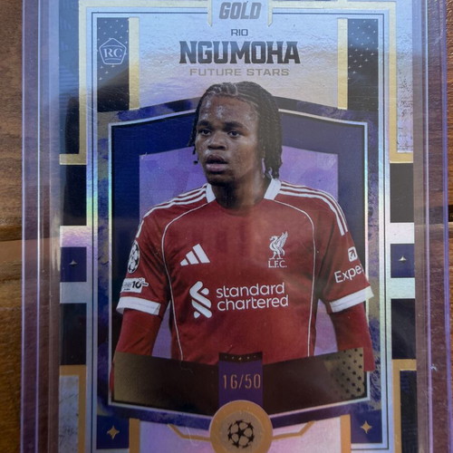 Topps Gold 2025-2026 Rio Ngumoha Rookie Card 16/50 Future Stars