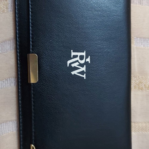RW Raymond Weil wallet new with box and watch papers
