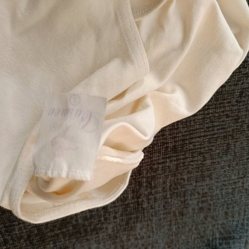 Elastic bodysuits like new, white and blue, size medium