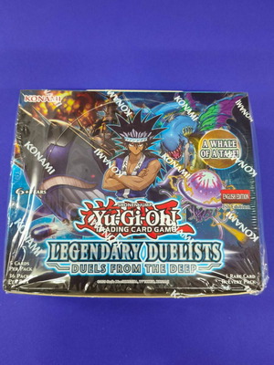 Yu-Gi-Oh! Legendary Duelists Duels from The Deep booster display
