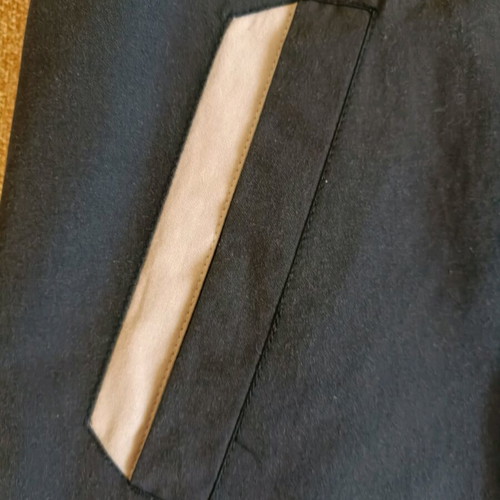 Men's double face jacket like new, beige and blue, size L