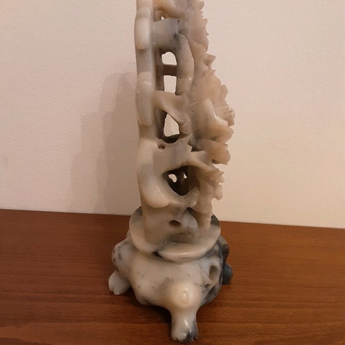 Handmade Chinese decoration used, made of steatite