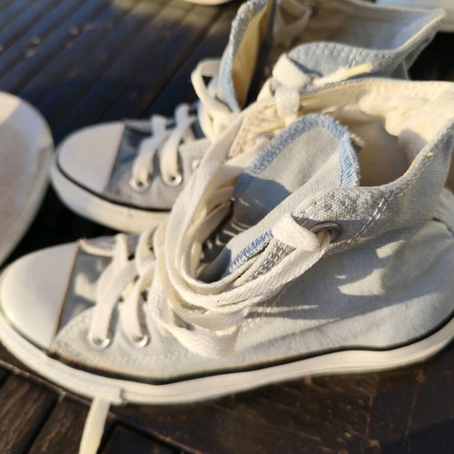 Converse All Star boots light blue like new, size 36.5
