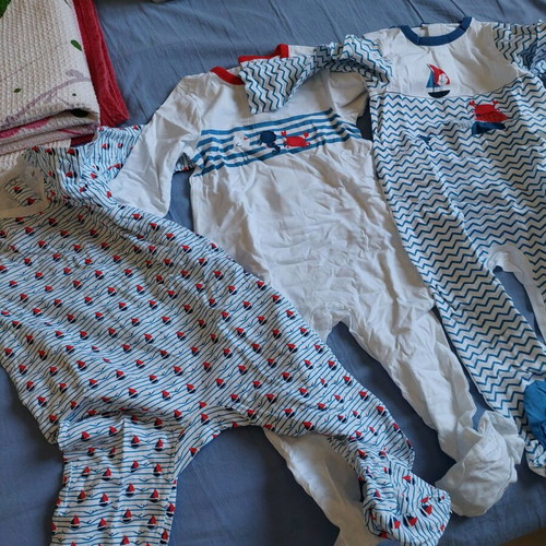 Baby bodysuits new, pack of 3, long-sleeve for 23 months