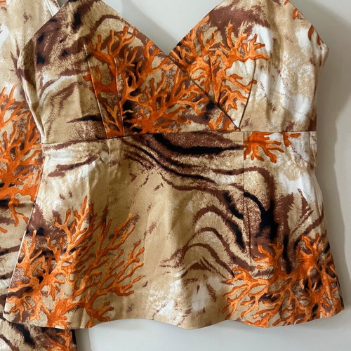 Set of pants and top made to order, multicolor, Tsantilís fabric