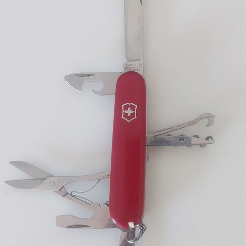 Victorinox Climber multitool used, minor blade marks