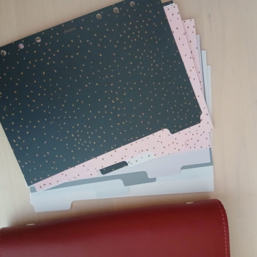 Filofax Original A5 Organizer Red leather like new