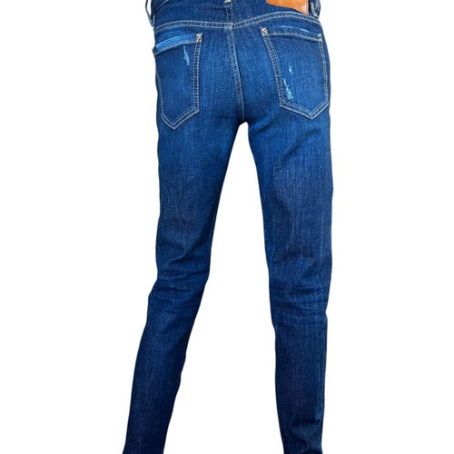 Dsquared2 women's blue skinny jeans like new, size L