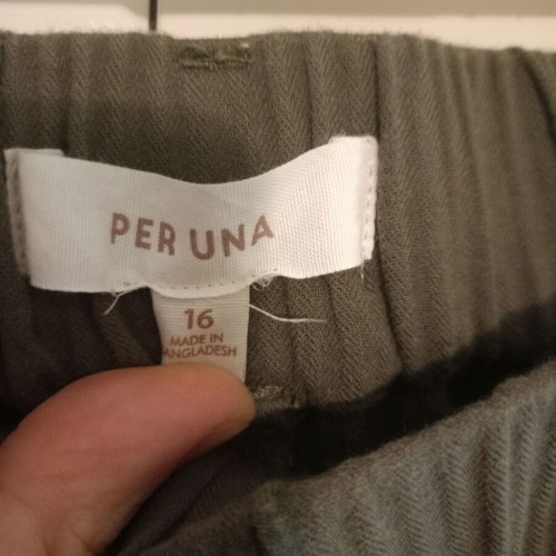 Marks & Spencer women's khaki pants like new, 100% cotton, XXL