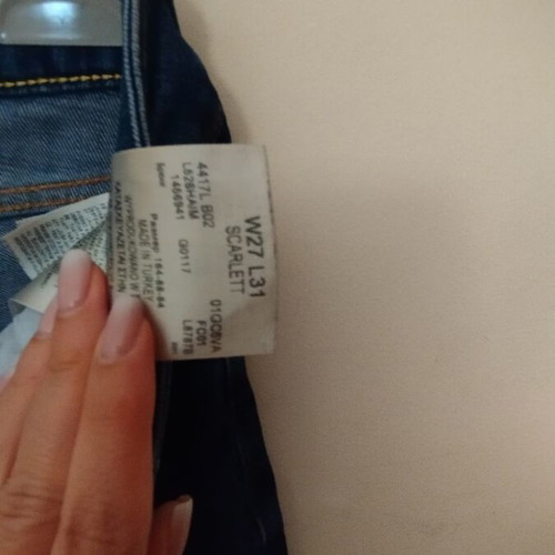 Lee skinny jeans, blue, elastic, size M 38 10