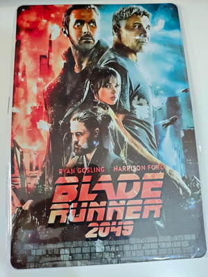 Blade Runner 2049 Collectible Metal Tin Sign like new