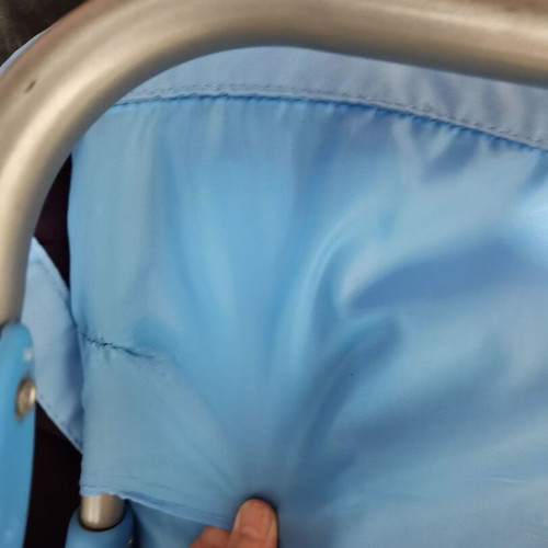 Bertoni Baby Bouncer used, blue