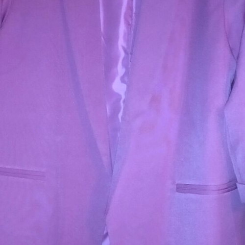 Pink Woman pink satin jacket like new size L
