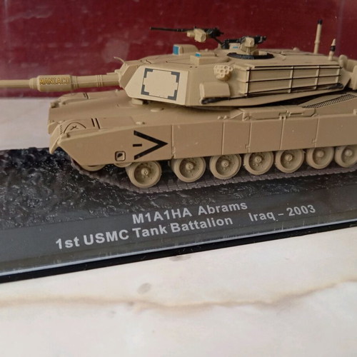 M1A1HA Abrams tank diecast model like new
