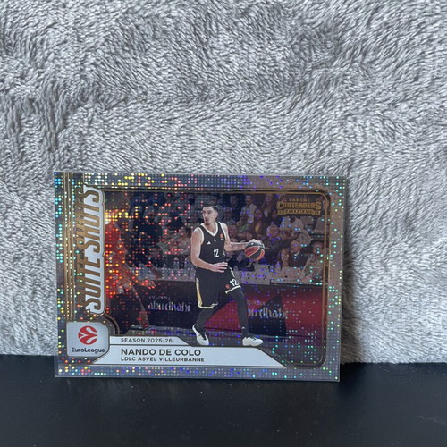 Nando De Colo Suite Shots 2025-26 Panini Contenders Euroleague card like new