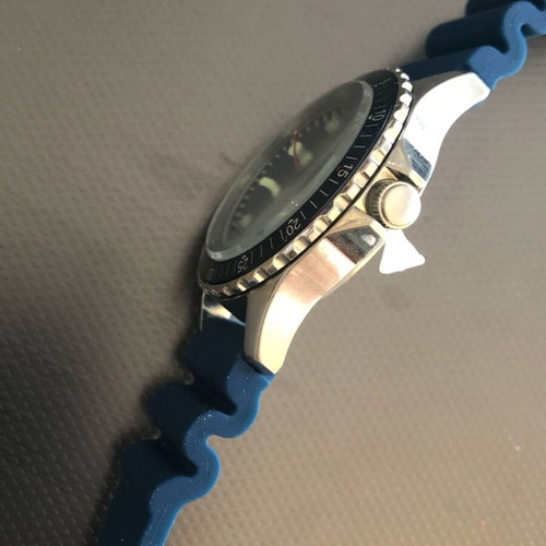 Timex Navi Depth men's watch new with blue silicone strap