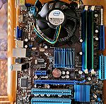  PC Μητρικές 775 με επεξεργαστές και RAM και κάρτα γραφικών Radeon HD6870 για retro gaming