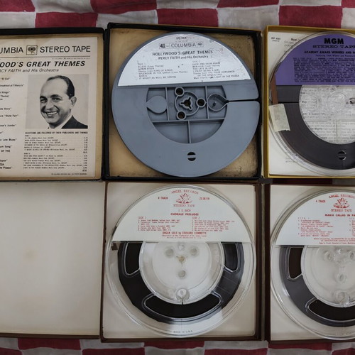Magnetic Tape for Reel-to-Reel Tape Recorder like new, stereo, 7.5 ips, 1/4 inch