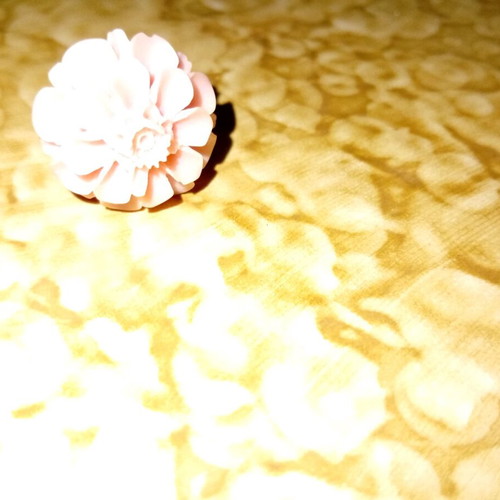 Bone ring new, pink