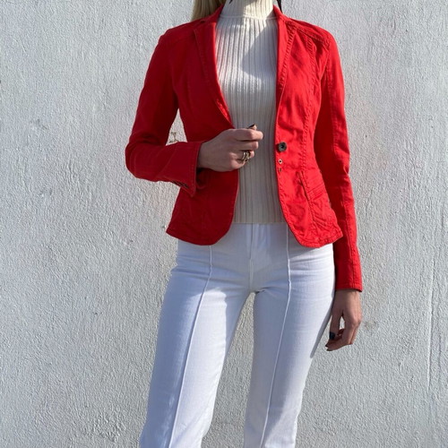 Marc Cain red jacket like new, size S