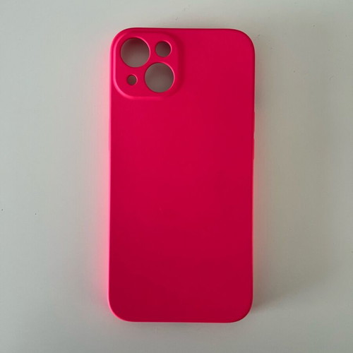 iPhone 13 case new in bright color with velvety texture