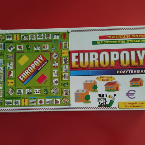Europoly Polytelias board game like new