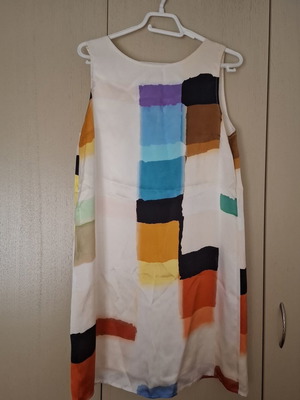 Silk dress, 100% silk with minor flaw